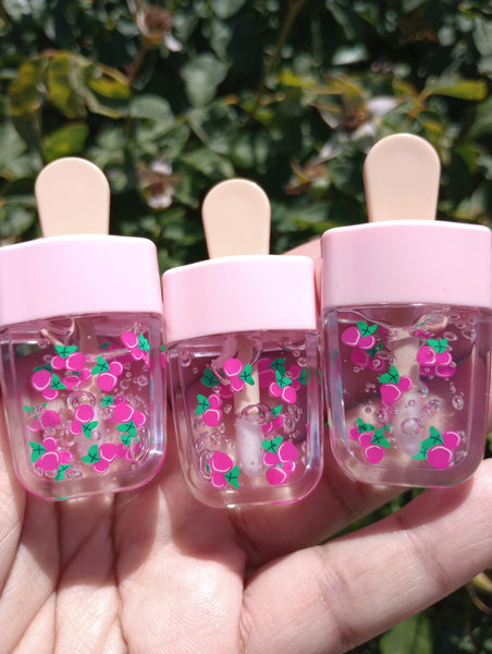 CHERRY POPSICLE 10pc LIP GLOSS WHOLESALE