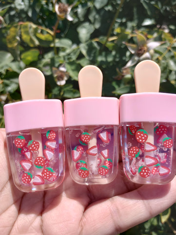 STRAWBERRY POPSICLE LIP GLOSS WHOLESALE